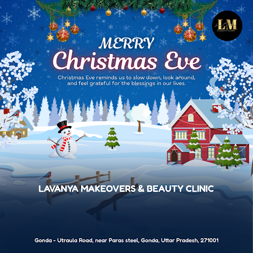 As Christmas Eve approaches, get ready to sparkle with Lavanya Makeovers & Beauty Clinic in Gonda… post image