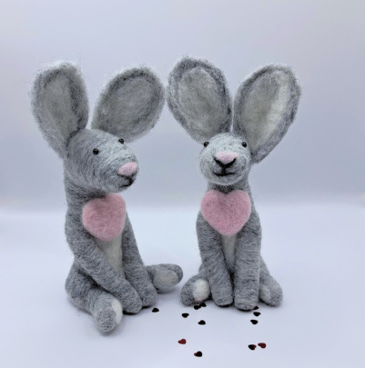 Hare Lady Felts
