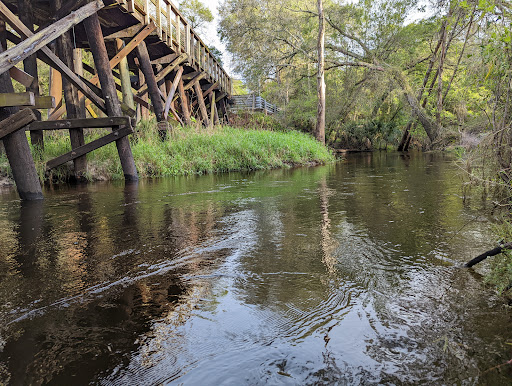 Historic Tampa Gulf Coast Railroad Trestle Bridge