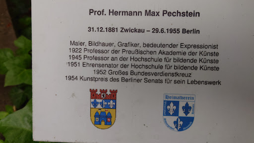 Grabstätte Max Pechstein - Visual