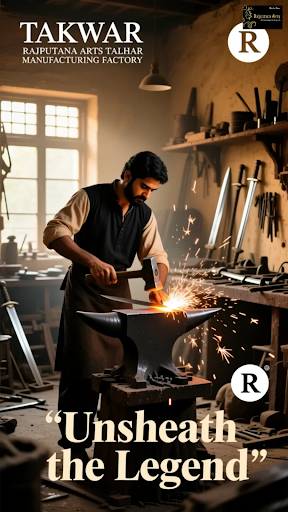 Experience the craftsmanship of Amritsar's finest! Rajputana Arts Talwar Manufacturing Factory br… post image