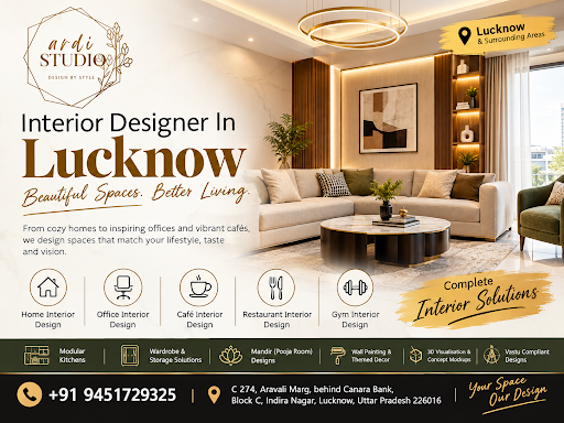 Interior Designer in Lucknow | Ardi Studio post image