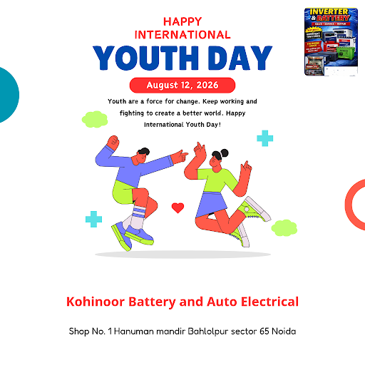 Celebrating International Youth Day by empowering tomorrow’s leaders. Trust Kohinoor Battery for… post image