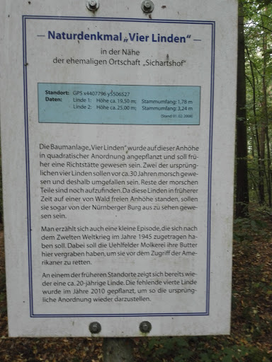 Naturdenkmal Vier Linden - Thumbnail
