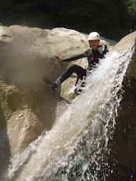 Photo n°6 de les Canyons du Verdon, mathieu Faneau,canyoning,via cordata, escalade à La Palud-sur-Verdon (Moniteur.rice d'escalade)