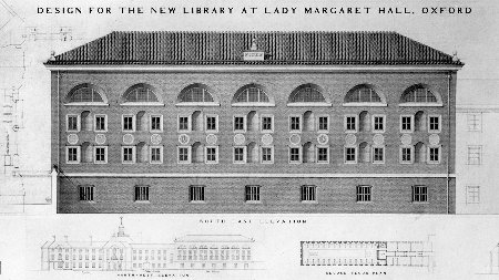Lady Margaret Hall (LMH) Library Gallery - United Kingdom