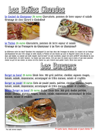 Menu Auberge De Marie Page 3