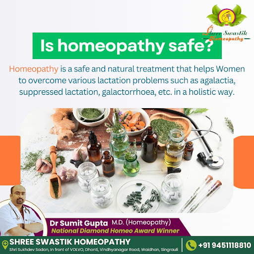 Is homeopathy safe. Absolutely, Homeopathy offers a natural and safe treatment for women dealing… post image