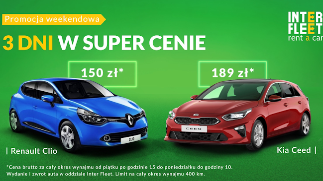 Numer telefony do Inter Fleet Rzeszów - wynajem pojazdów