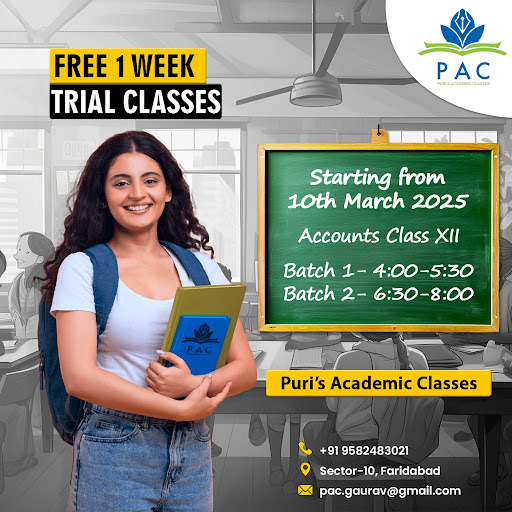 🚀 Free 1-Week Trial Classes for Class XII Accounts! 📚