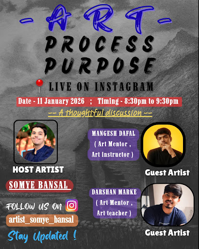 🎨 *ART . PROCESS . PURPOSE* 🎨 post image
