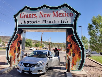 Route 66 Neon Drive-Thru Sign