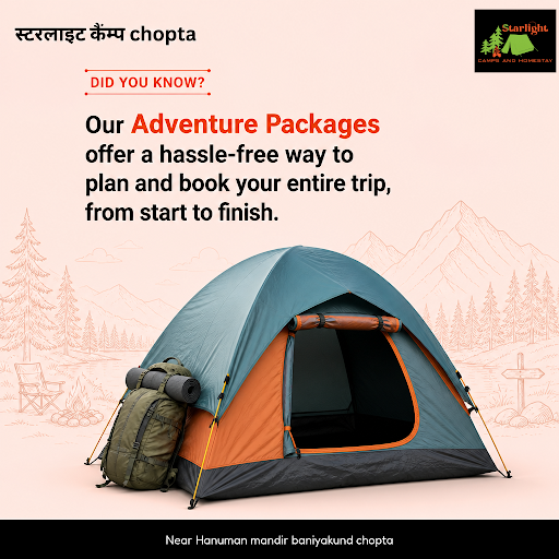 Discover unforgettable adventure experiences at स्टरलाइट कैम्प chopta, offering exciting adventur… post image