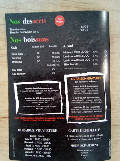 Photo 1 - La Vera pizza Soultz sous forêts