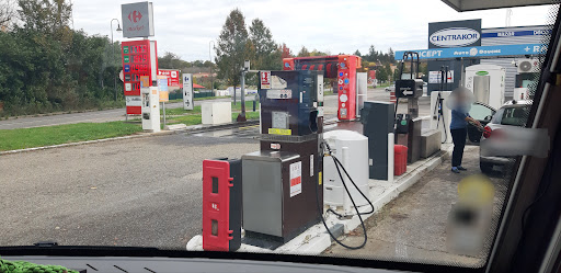 Carrefour fuel station Prayssac Logo