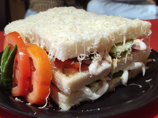 Veg club sandwich post image