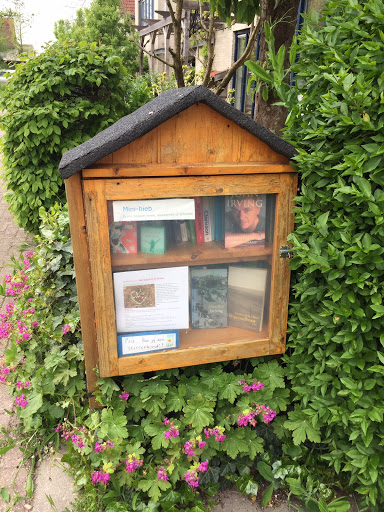 Buurtboekenkast, Merelweg 28 - Thumbnail