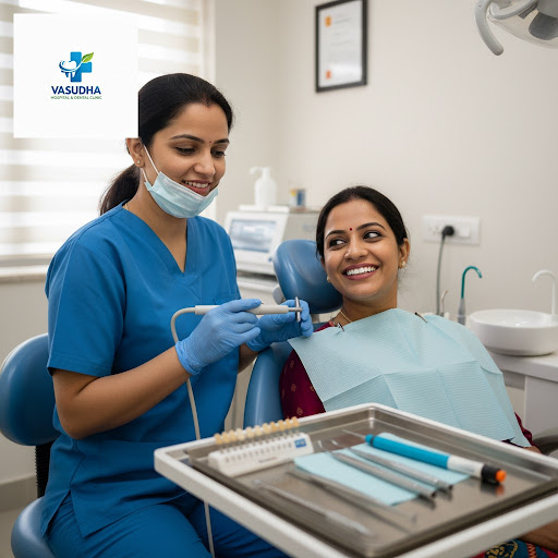 Dreaming of a brighter, confident smile? At Vasudha Hospital and Dental Clinic in Vadodara, we of… post image