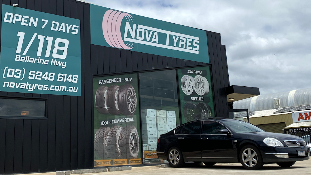 Nova Tyres Geelong Tire Shop in
