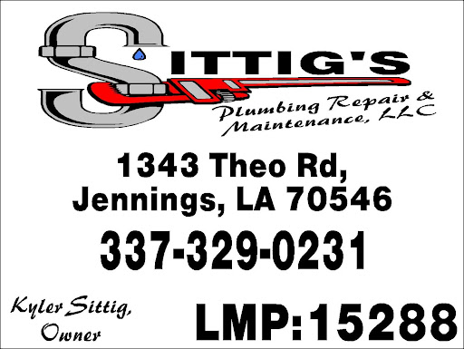 Sittig's Plumbing Repair and Maintenance, LLC Logo