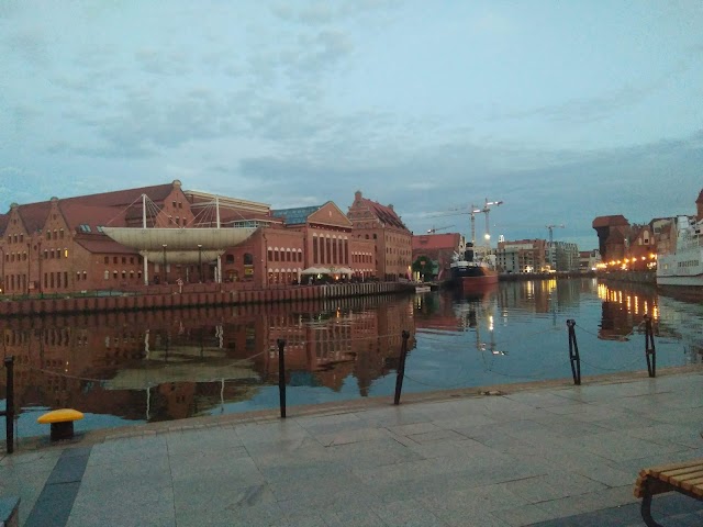 Old Town by Motlawa River