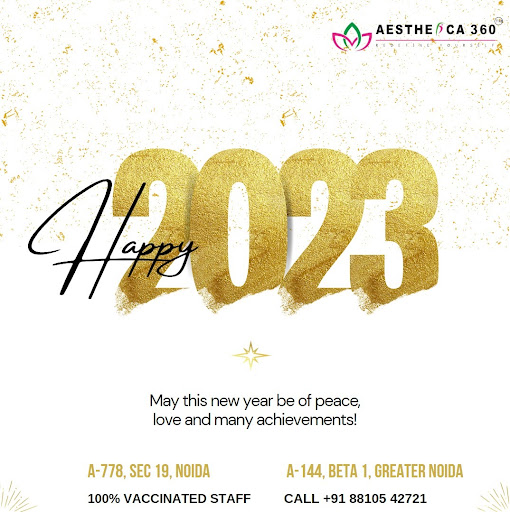 A Very Happy, Prosperous & Healthy New Year to all of you from Team Aesthetica360...
