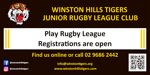 Winston Hills Tigers Junior Rugby League Club - Thumbnail