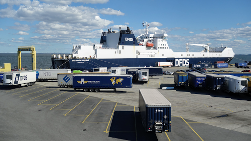 DFDS Cuxhaven-Immingham Ferry-Terminal England-Fracht-Fähre