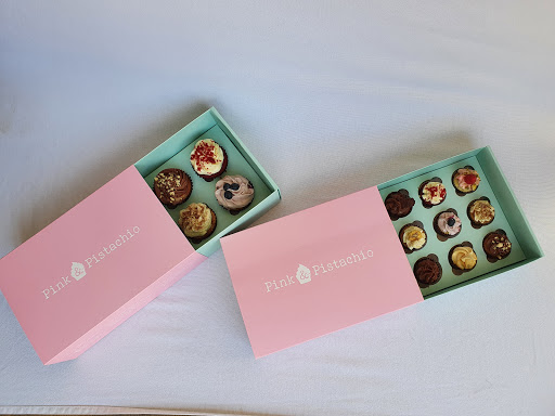 Pink & Pistachio