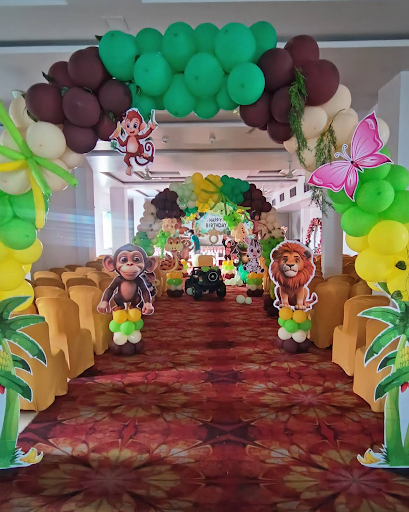 Jungle Theme Birthday Decoration in Nagpur | Sunrise Event Nagpur 🦁🎈 post image