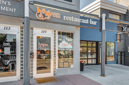 Heaven Restaurant Market Logo