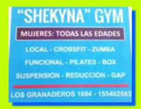 Shekyna Gym, Author: Virginia Bongiorno