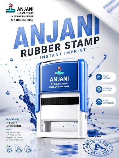 Anjani Rubber Stamp, Bhatiya provides premium-quality customized rubber stamps for businesses, of… post image