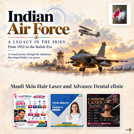 Celebrating Indian Air Force Day with gratitude and respect. Mauli Skin Hair Laser and Advance De… post image