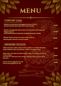 Menu Restaurant La Popote du lac Page 7