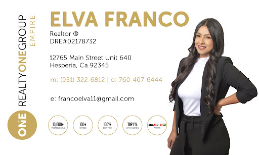 Elva Franco Realtor, Realty ONE Group Empire - Thumbnail