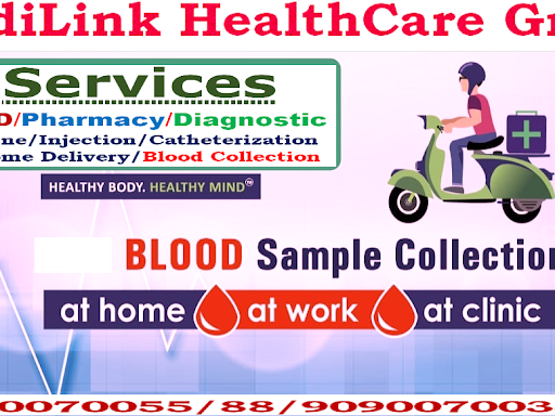 BLOOD COLLECTION VAN IS AVAIALBE AT MEDILINK HEALTHCARE GROUP OF HOSPITAL BASED AT PALASUNI NH 16… post image