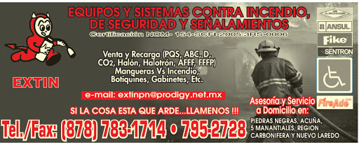 EXTINTORES DEL NORTE PIEDRAS NEGRAS, S.A.S. DE C.V.