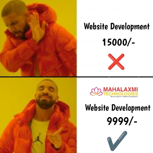 Why pay ₹15,000 for website development when you can get it for just ₹9,999? 🚀 post image