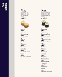 Menu Mc Sushi - Pizza Page 19