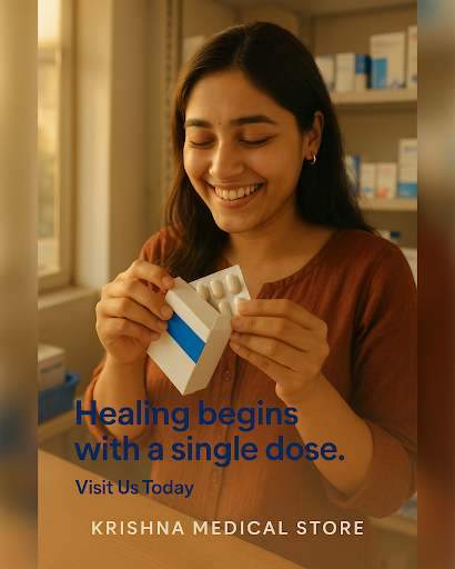 Get the best medicine near me in Meerut! At Krishna Medical Store, our most loved customers swear… post image