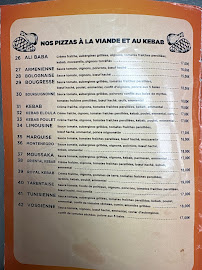 Menu Pizza La Lauréenne Page 2