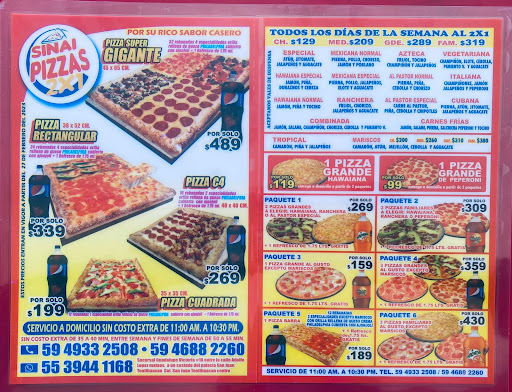 Sinaí pizza Gallery - Mexico