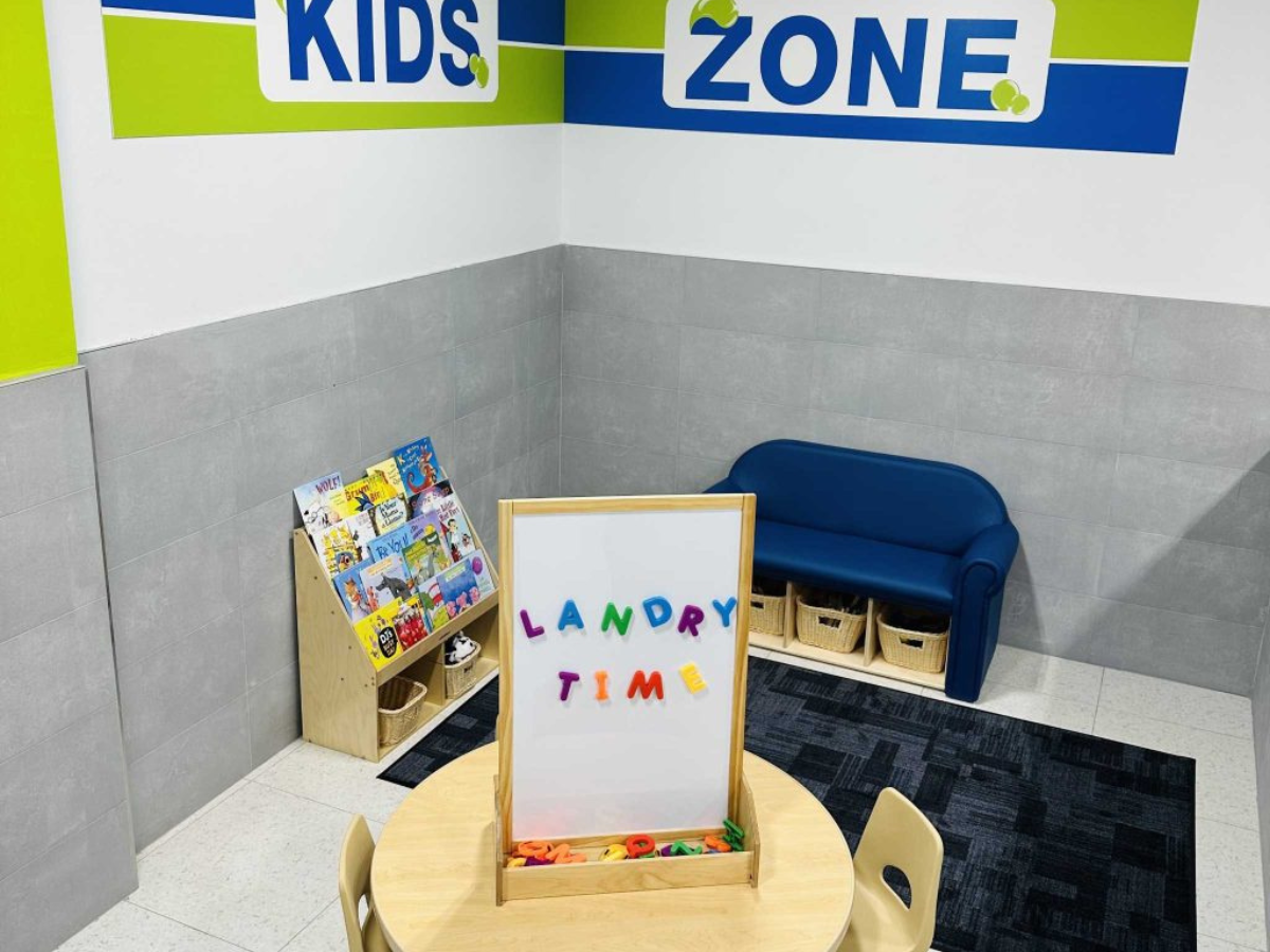 Self-service laundry at Laundry Time Penrose, Philadelphia, PA