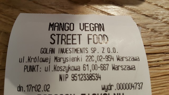 Mango Street Vegan Food