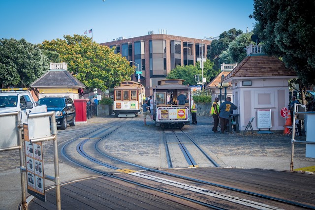 SFMTA Hyde and Beach Public Transit Kiosk