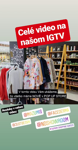 Pop Up Store Otváracie hodiny