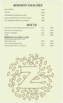 Menu ZAIQA DE PUNJAB CLASSIC RESTAURANT Page 3