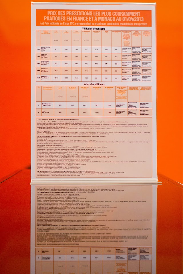 SIXT | Location voiture Paris 8