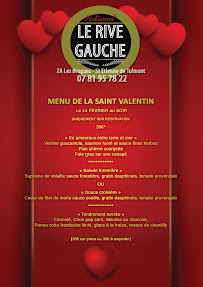 Menu Le Rive gauche Page 3